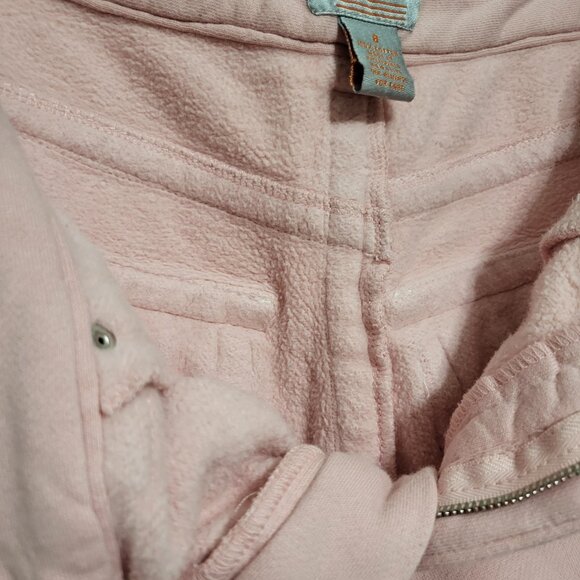 Project G Pink Cotton Button Flap Back Pocket Flare Pants - Picture 11 of 11